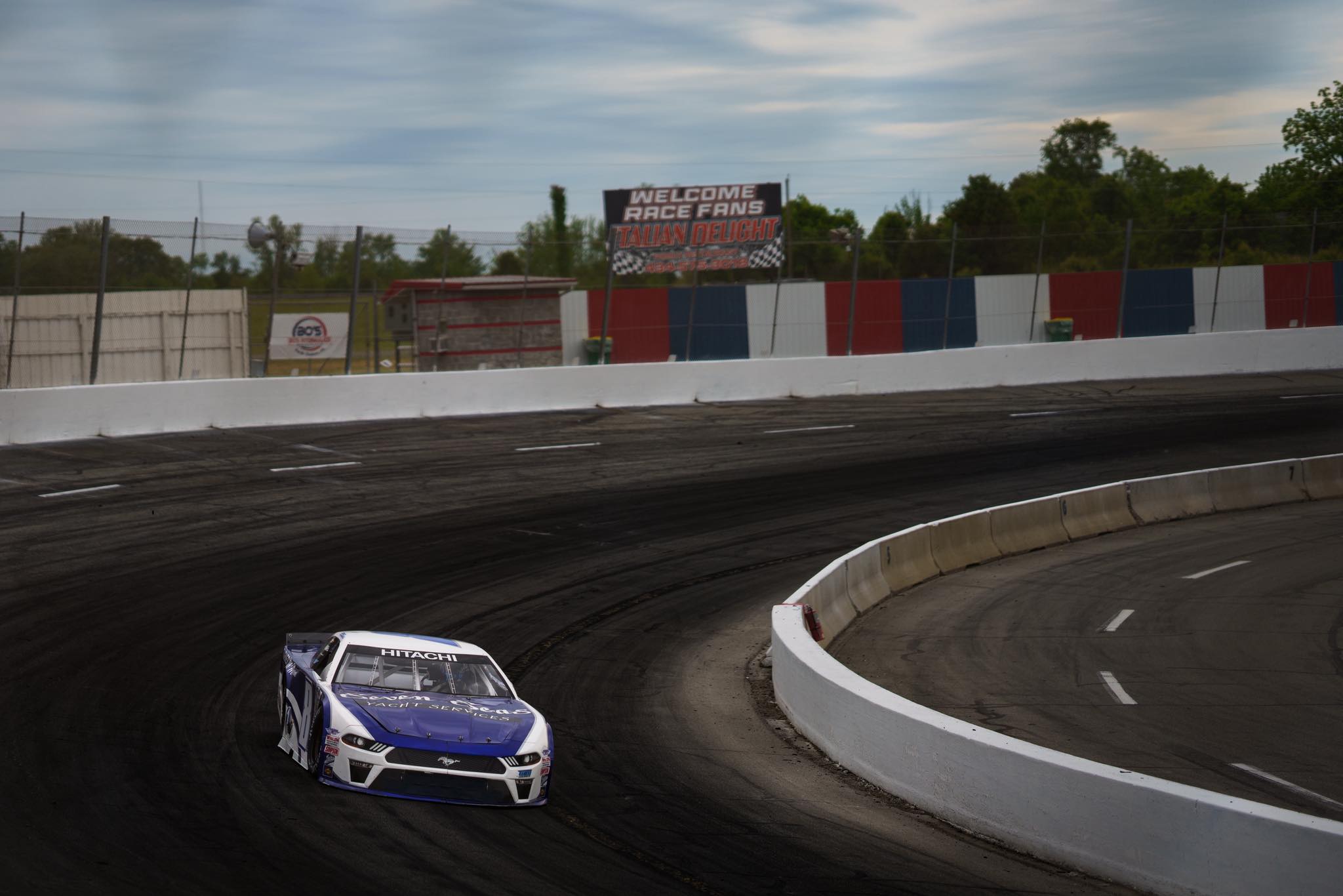 On-track action